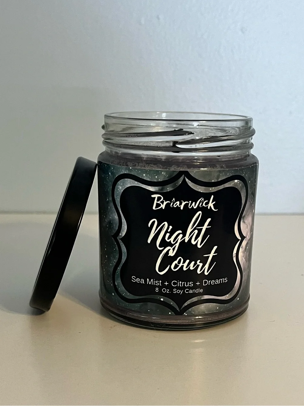 Night Court Soy Candle - Black